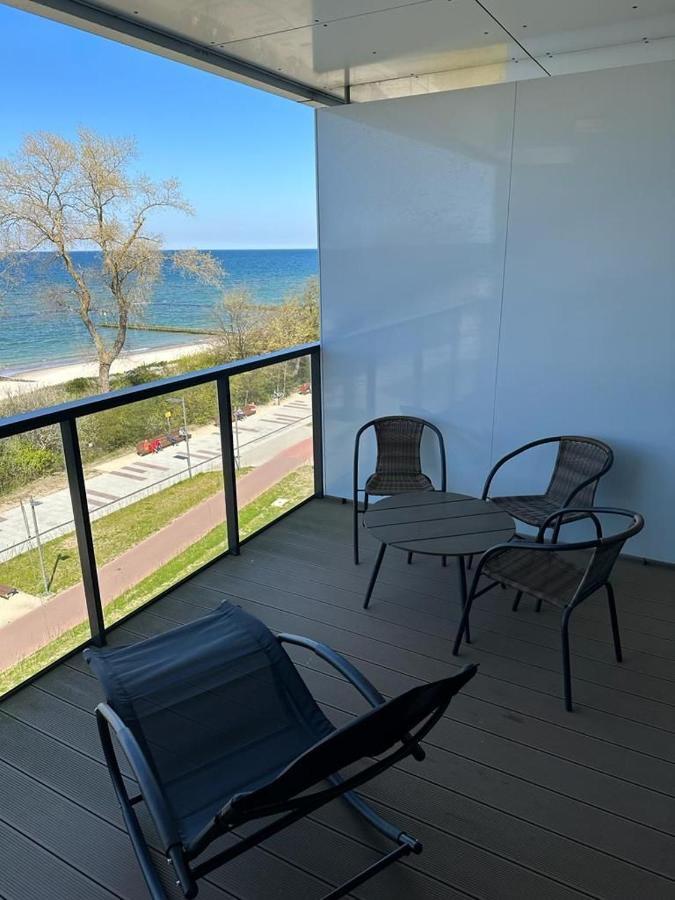Apartament 409 Z Widokiem Na Morze - Seaside Kołobrzeg Esterno foto