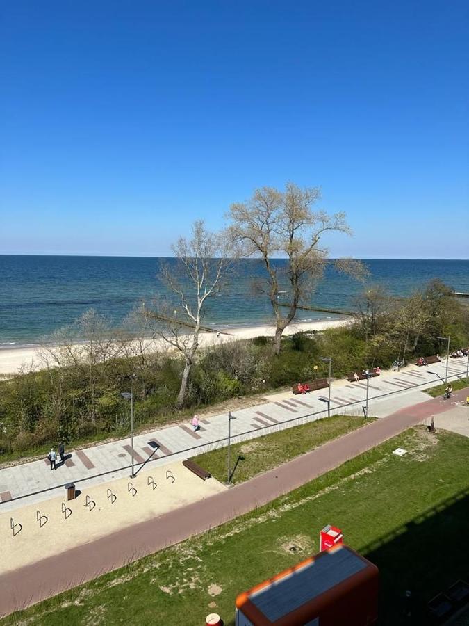 Apartament 409 Z Widokiem Na Morze - Seaside Kołobrzeg Esterno foto