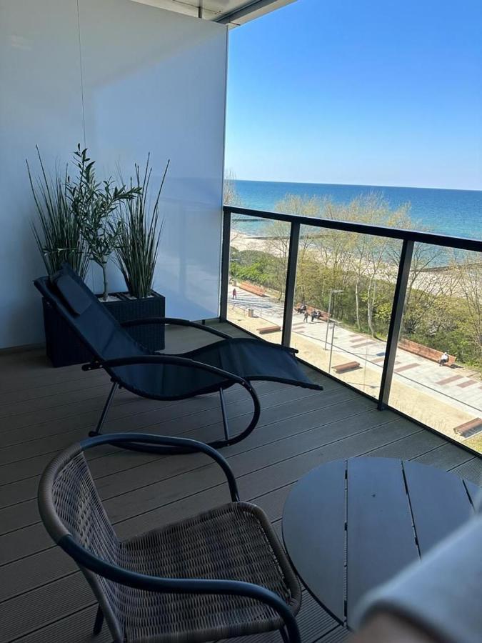 Apartament 409 Z Widokiem Na Morze - Seaside Kołobrzeg Esterno foto