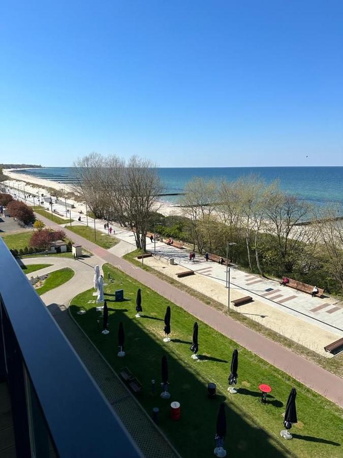 Apartament 409 Z Widokiem Na Morze - Seaside Kołobrzeg Esterno foto