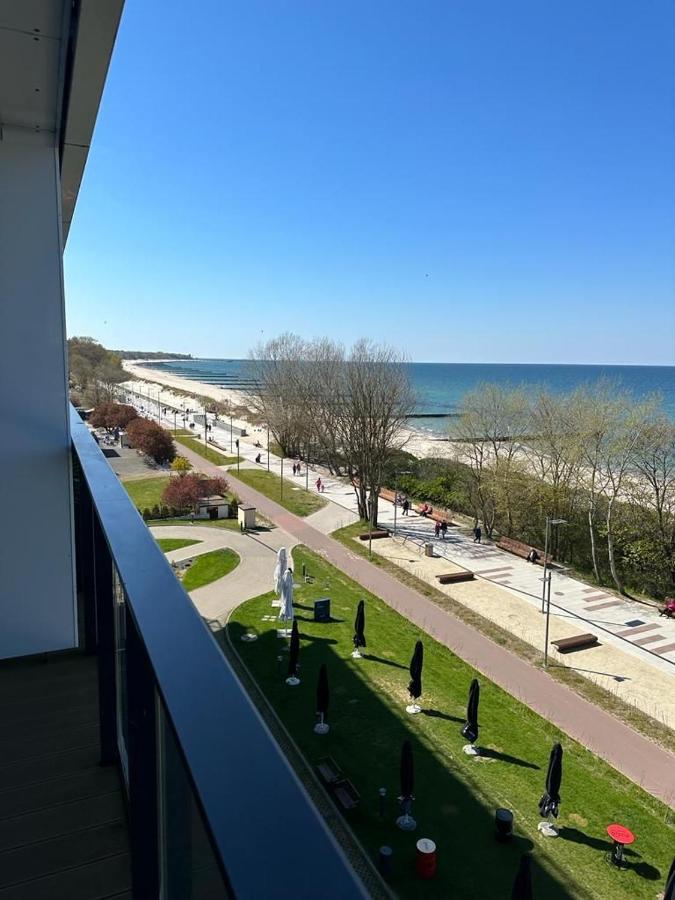 Apartament 409 Z Widokiem Na Morze - Seaside Kołobrzeg Esterno foto