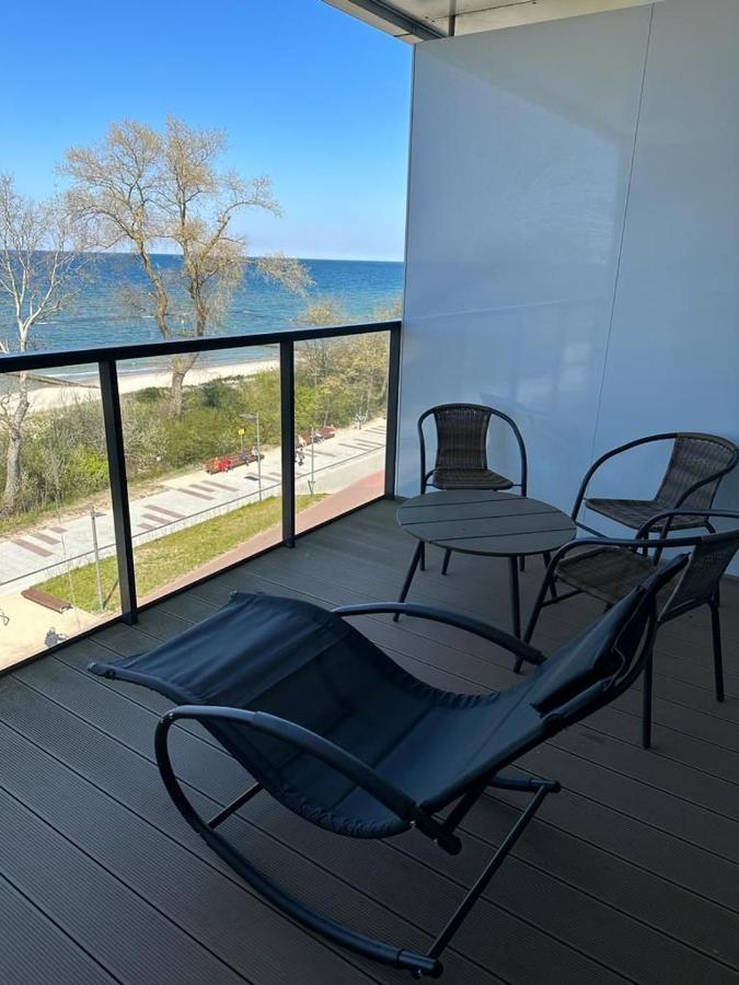 Apartament 409 Z Widokiem Na Morze - Seaside Kołobrzeg Esterno foto